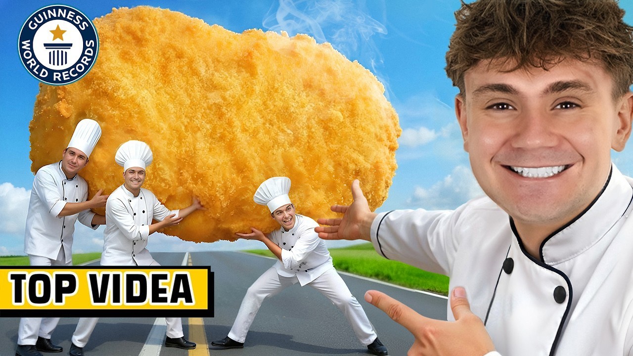 Udělal a Snědl Jsem NEJVĚTŠÍ Jídla Na Světě!