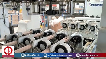 Máy Mộng Âm Dương 4 Trục 16 Dao Bàn Kẹp Xoay Kết Hợp Trục Phay Tiện Làm Chân Ghế