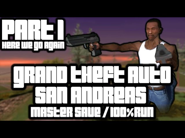 GTA San Andreas Definitive Edition - Part 1 - HERE WE GO AGAIN.. 