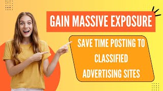 Classified Advertising Sites – Post To 1000s At Once!