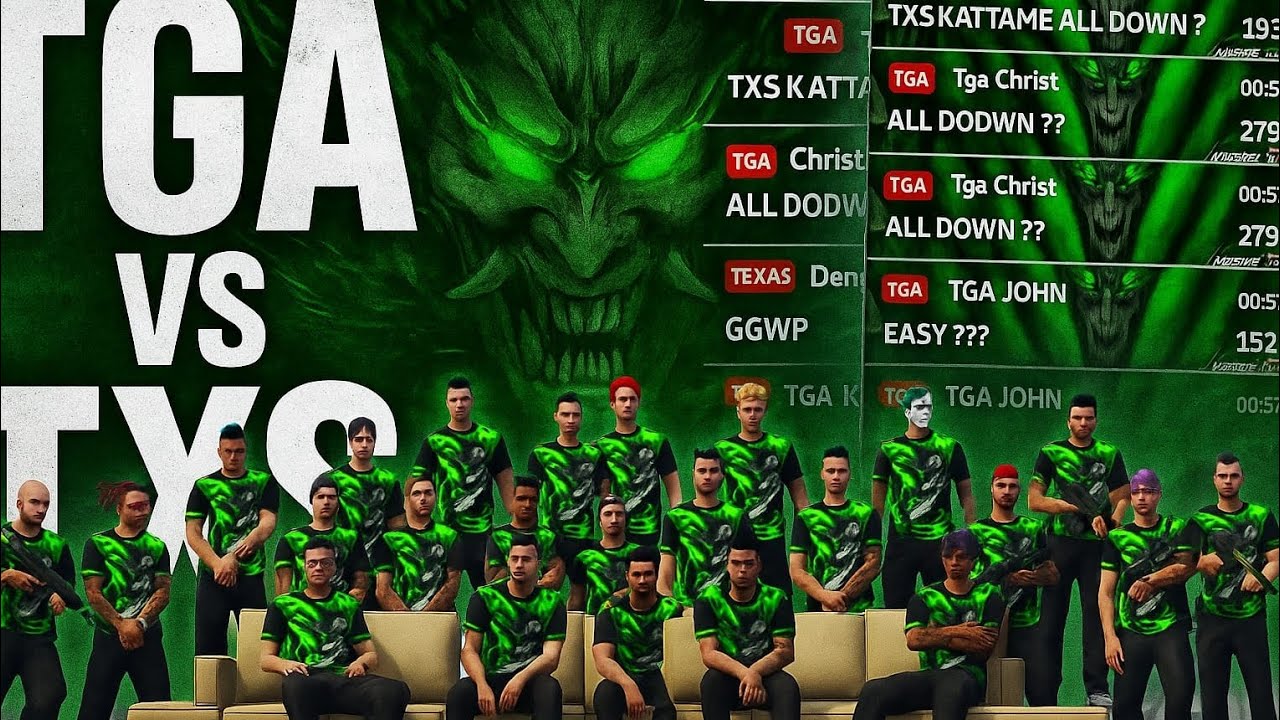 FEAR NTE P**RI |TGA VS TEXAS GANG WAR | 