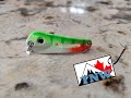 Glow shot spoon sauger cant resist from northland tackle  the hookup