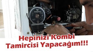 Kombi Ustası Yapıyorum Adım Adım Kombi Tamiri Demirdöküm 🔥 #demirdöküm