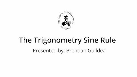 Trigonometry Sine Rule Part 1