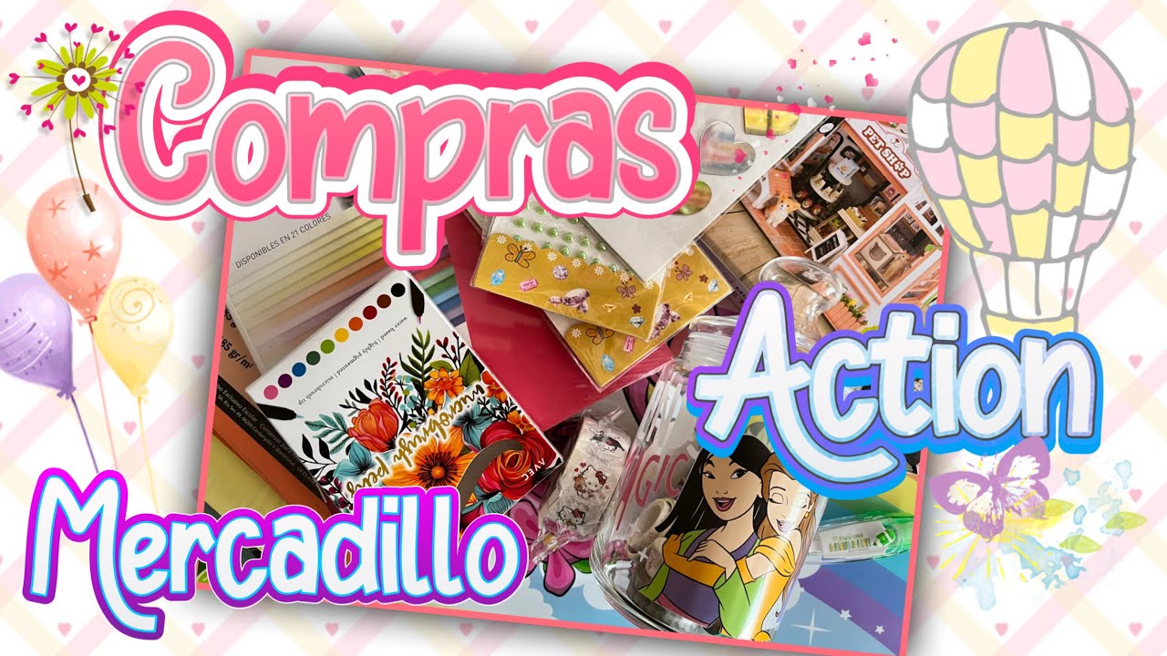 Novedades en ACTION y CHOLLOS en Mercadillo 🌸💕🎉