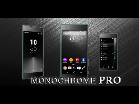 Monochrome Pro Xperiaのテーマ Google Play のアプリ