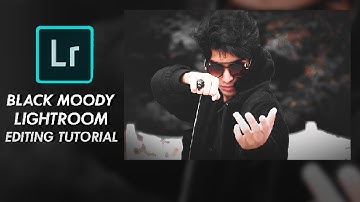 Black Moody Atharv Raut Editing Secret - Lightroom Mobile Tutorial - Step By Step - King Editzz