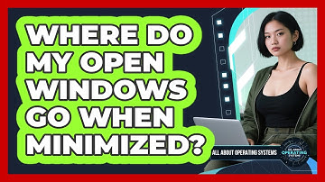 Where Do My Open Windows Go When Minimized?