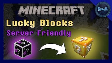 Minecraft Lucky Blocks (Works On Servers) Command Block Tutorial | Xbox One, PS4, Windows 10, MCPE