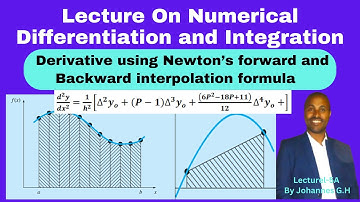 Lecture-5A Numerical differentiation and integration