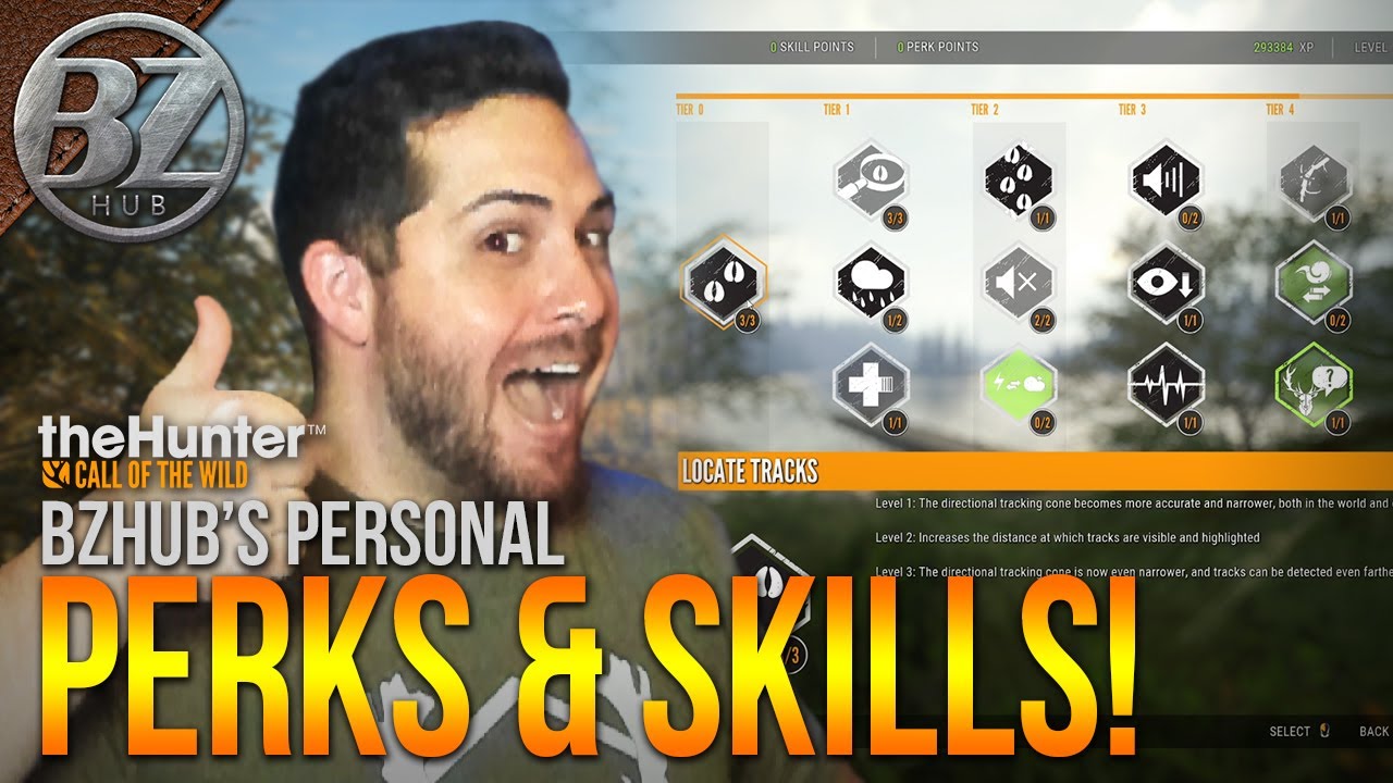 the hunter call of the wild perks the hunter call of the wild perks