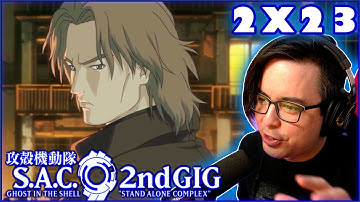 Ghost in the Shell: Stand Alone Complex 2x23 "Martial Law" Reaction
