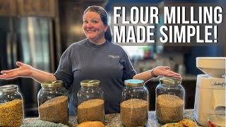 Ditch the Processed Flour and Mill Your Own!