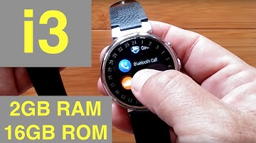 ColMi i3 Android 5.1 2GBRAM/16GBROM Smartwatch: Unboxing and 1st Look