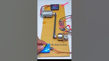 Brushless to DC Motor Generator ° DC Motor #dcmotor #tech #shorts