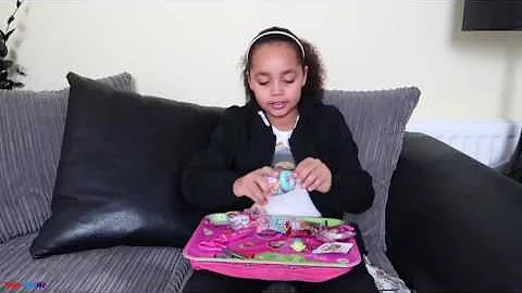 Giant Balloon Toy Surprise Stuck In My House Part 3   Shopkins   Disney Toy Opening