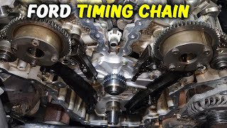 Timing chain installation guide for Ford Explorer EcoBoost 3.5 V6 Engine 2013-2019 #fordexplorer #v6
