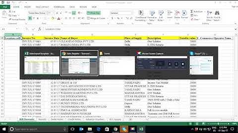 GSTR 1 Upload GST Invoices at  GSTN with Taxmann GST Software