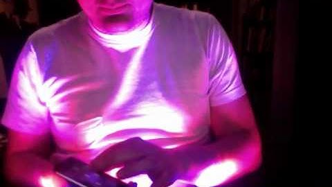 Arduino + DMX + COLORstrip + Max/msp +TouchOSC