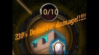 Clash of kings: Get 230% defensive damage