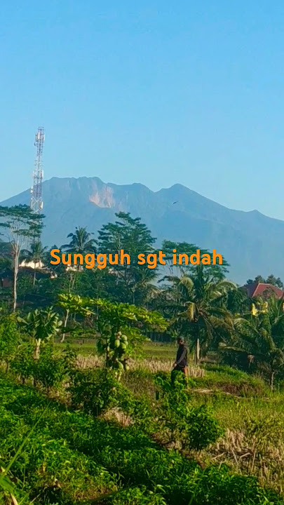 Sungguh sgt indah pemandangan gunung galunggung #panoramaalampedesaan #pemandangan #gununggalunggung