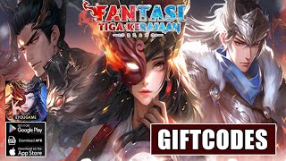 Fantasi Tiga Kerajaan Perang & 3 Giftcodes Gameplay - Idle RPG Android iOS screenshot 4