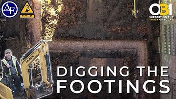 Digging Foundations for First Concrete Pour! | Onsite #24