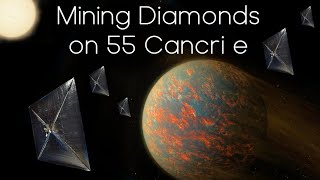 Mining Diamonds on 55 Cancri e