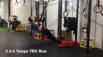 Tempo TRX Inverted Row