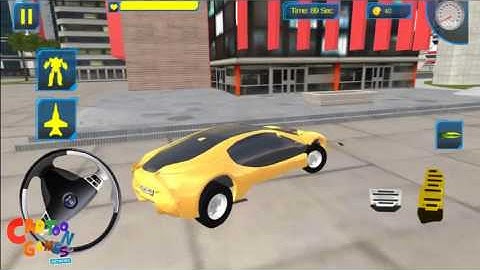 Real Robot Car Transformer War (By Evolution Game) Android Gameplay HD