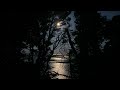 Cape Cod Ocean / Bay by Moonlight Stock Footage #34E