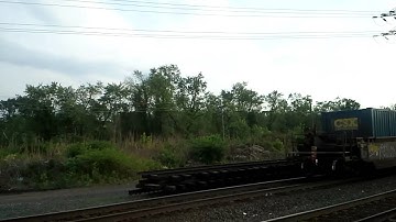 CSX Stack And NJ Transit At Bound Brook, NJ
