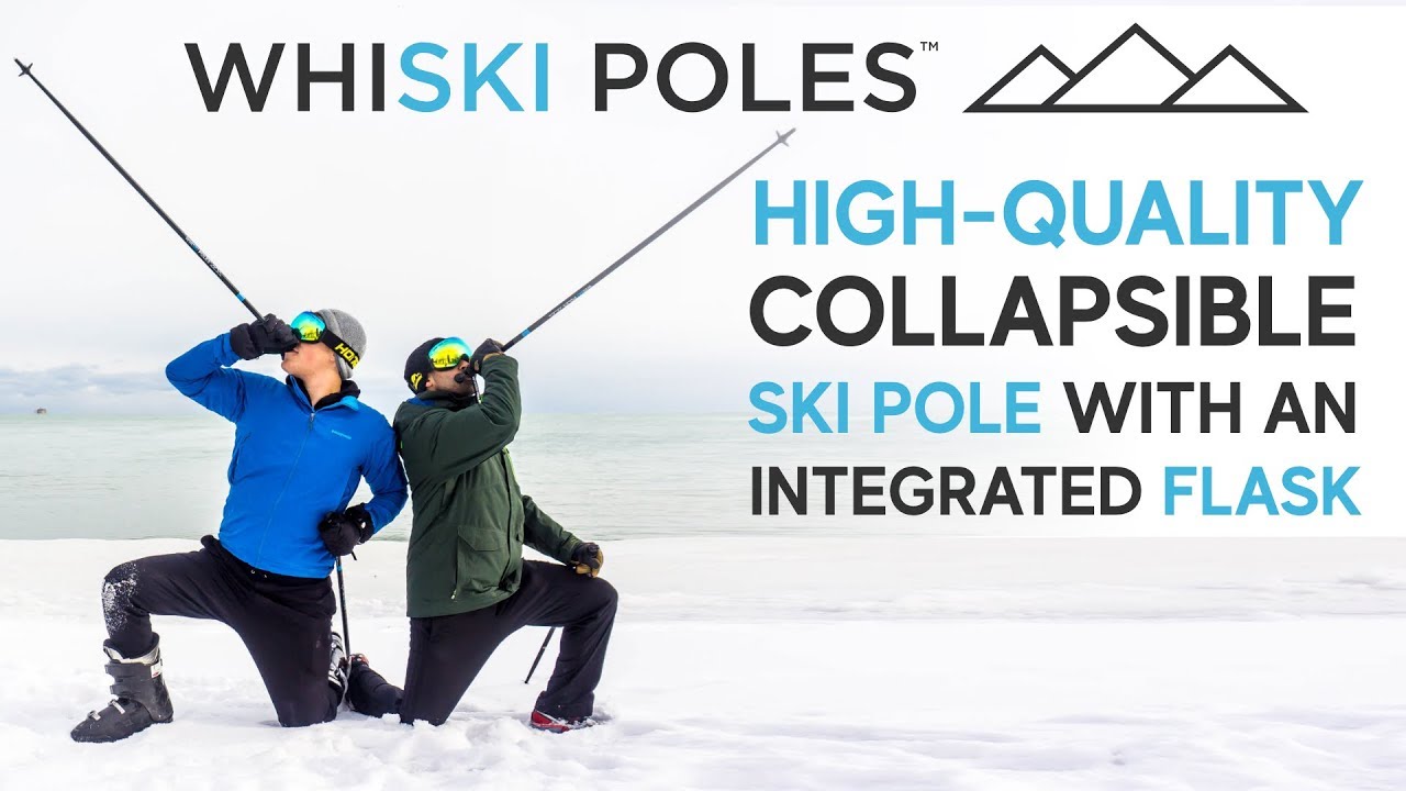 flask ski pole