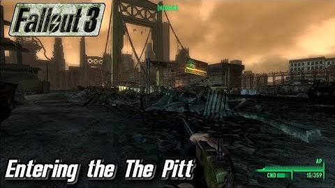 Entering the The Pitt - Fallout 3 Gameplay - Part 29