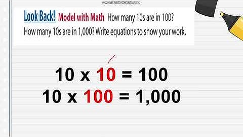 Grade 5   Topic 1 1  Patterns with exponents and powers of 10