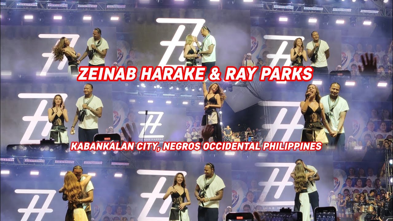 ZEINAB HARAKE & RAY PARKS at Kabankalan City, Negros Occidental Philippines 
