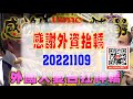 亞洲我最驫20221109 感謝外資抬轎