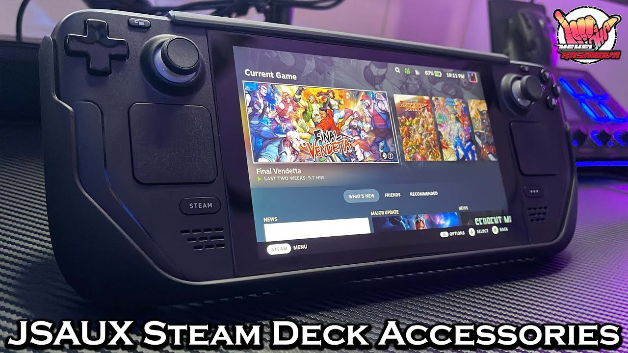 JSAUX Steam Deck Dock and Accessories Review 