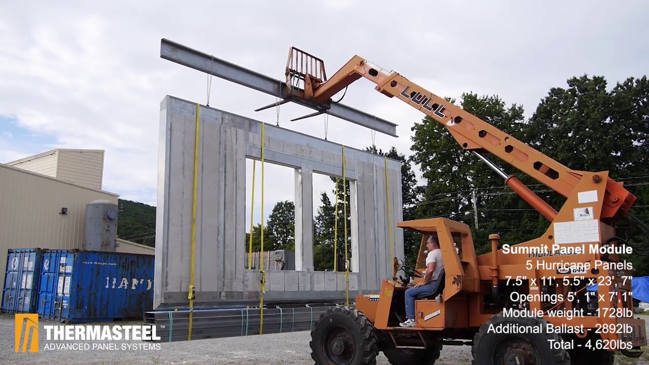 Summit Panel ThermaSteel Summit Panel Test 02 - YouTube