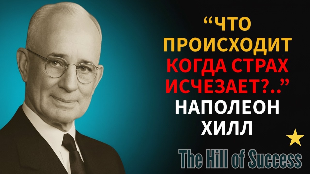 Как перестать бояться и начать действовать — секрет мышления успеха | Наполеон Хилл