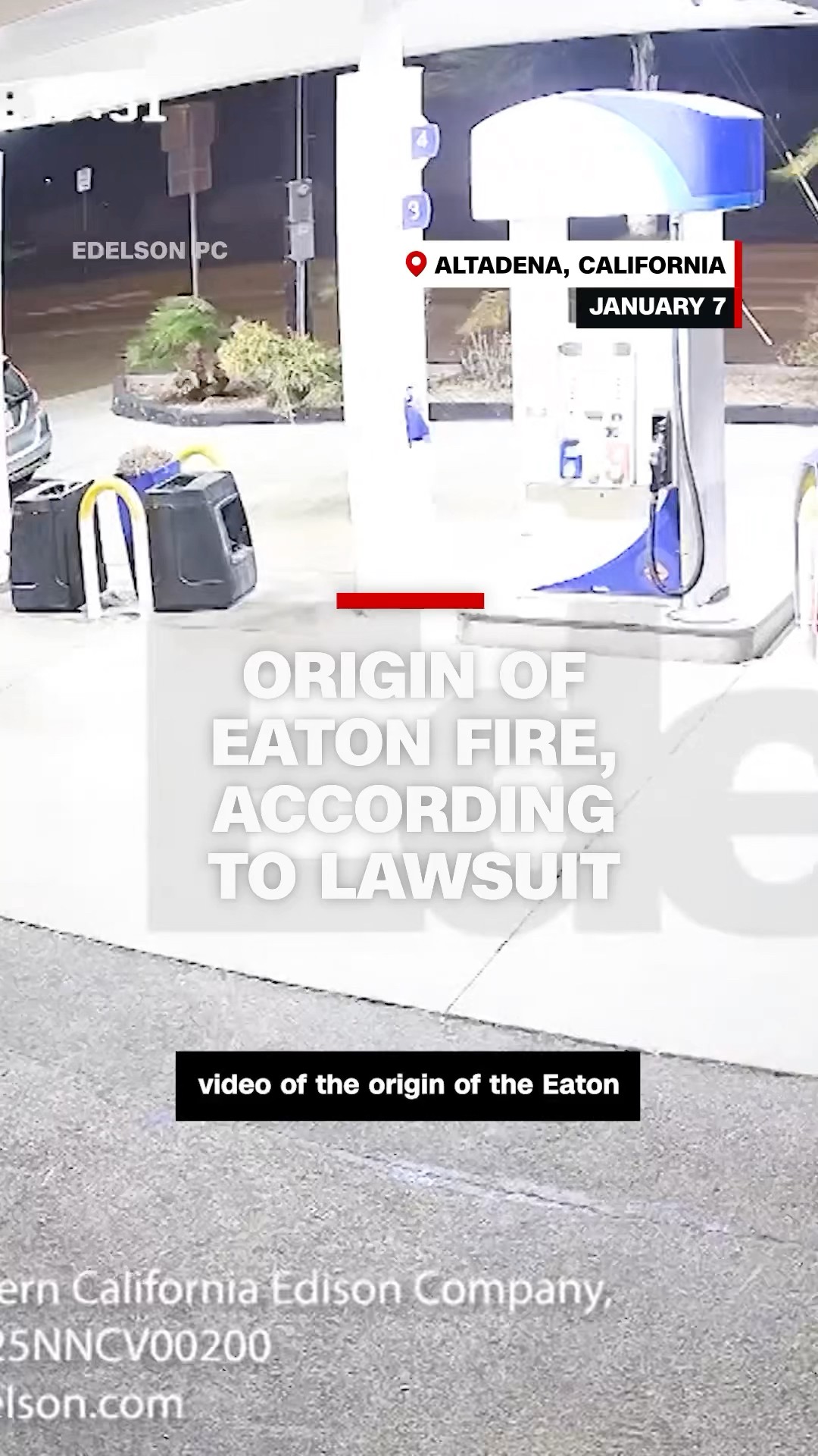 Origin of Eaton fire, according to lawsuit