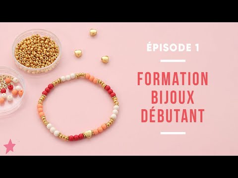 TECHNIQUE | Leçon 1 : Faire un Bracelet Élastique avec des Perles