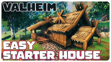 How to Build a Compact Starter House | Valheim