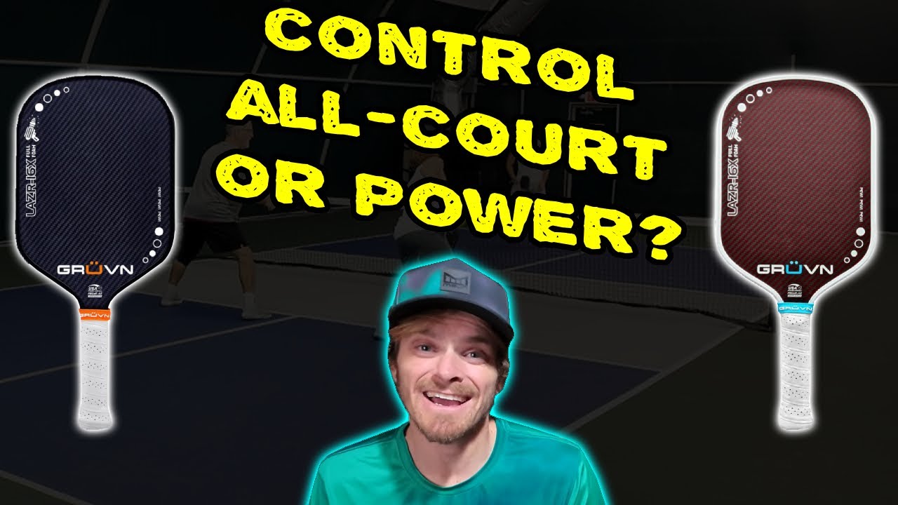 Обзор ракетки для пиклбола GRUVN LAZR-16X с цельным поролоновым наполнителем: это не ракетка с це...