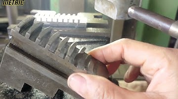 HOW TO MAKE THREE JAWS CHUCK METAL LATHE