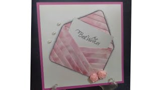 Make your own iris folding Template | iris folding envelope card/Reyyanscreation