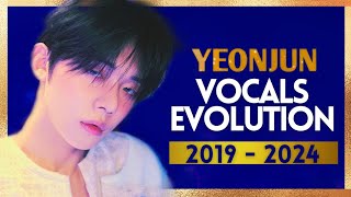YEONJUN (TXT) - VOCALS EVOLUTION [2019 - 2024]💫