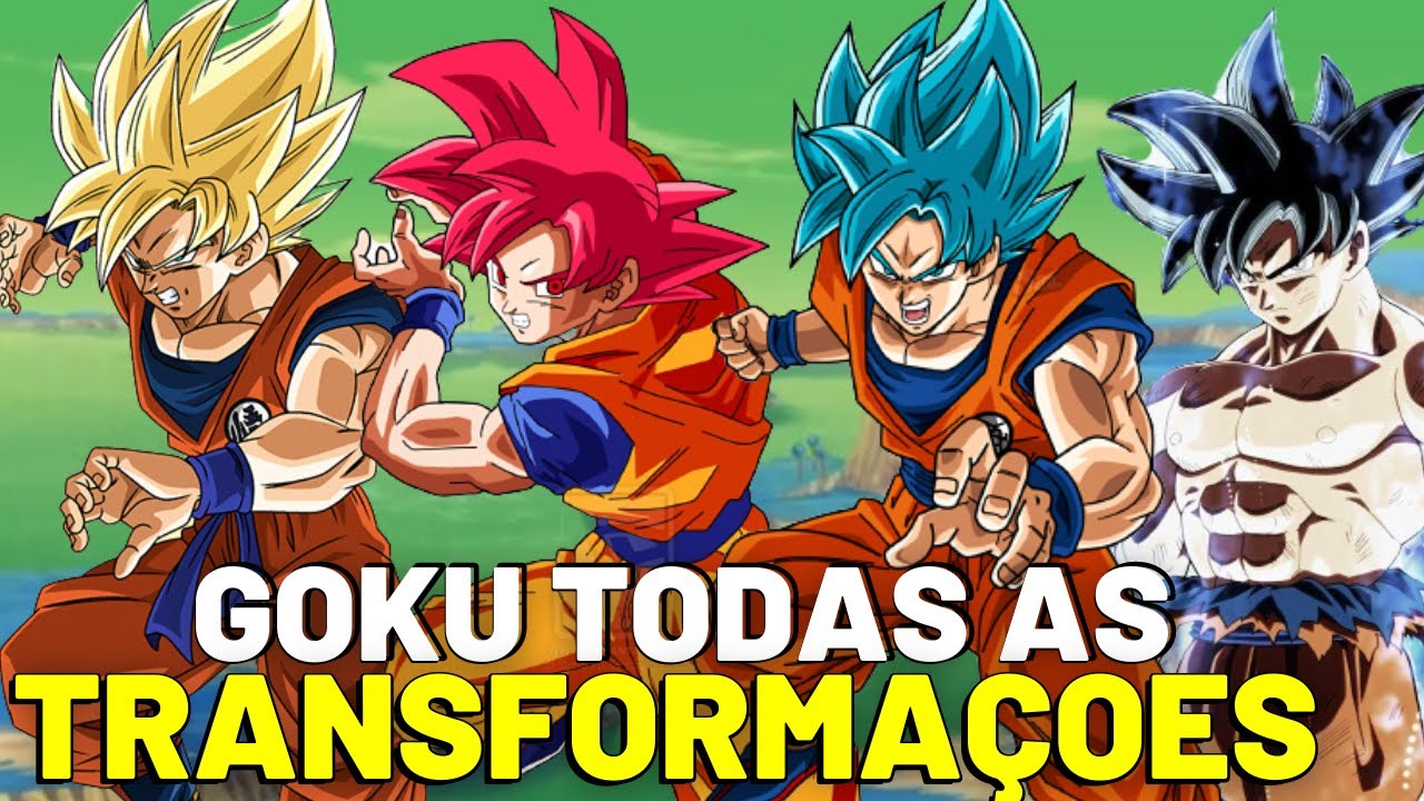 Todas as transformações de Goku em Dragon Ball - Critical Hits