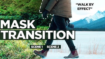 Smooth Mask Transition (WALK BY TRANSITION) Effect - Adobe Premiere Pro CC 2020
