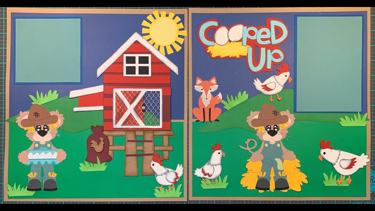 Quarantine 2020 Scrapbook Layout